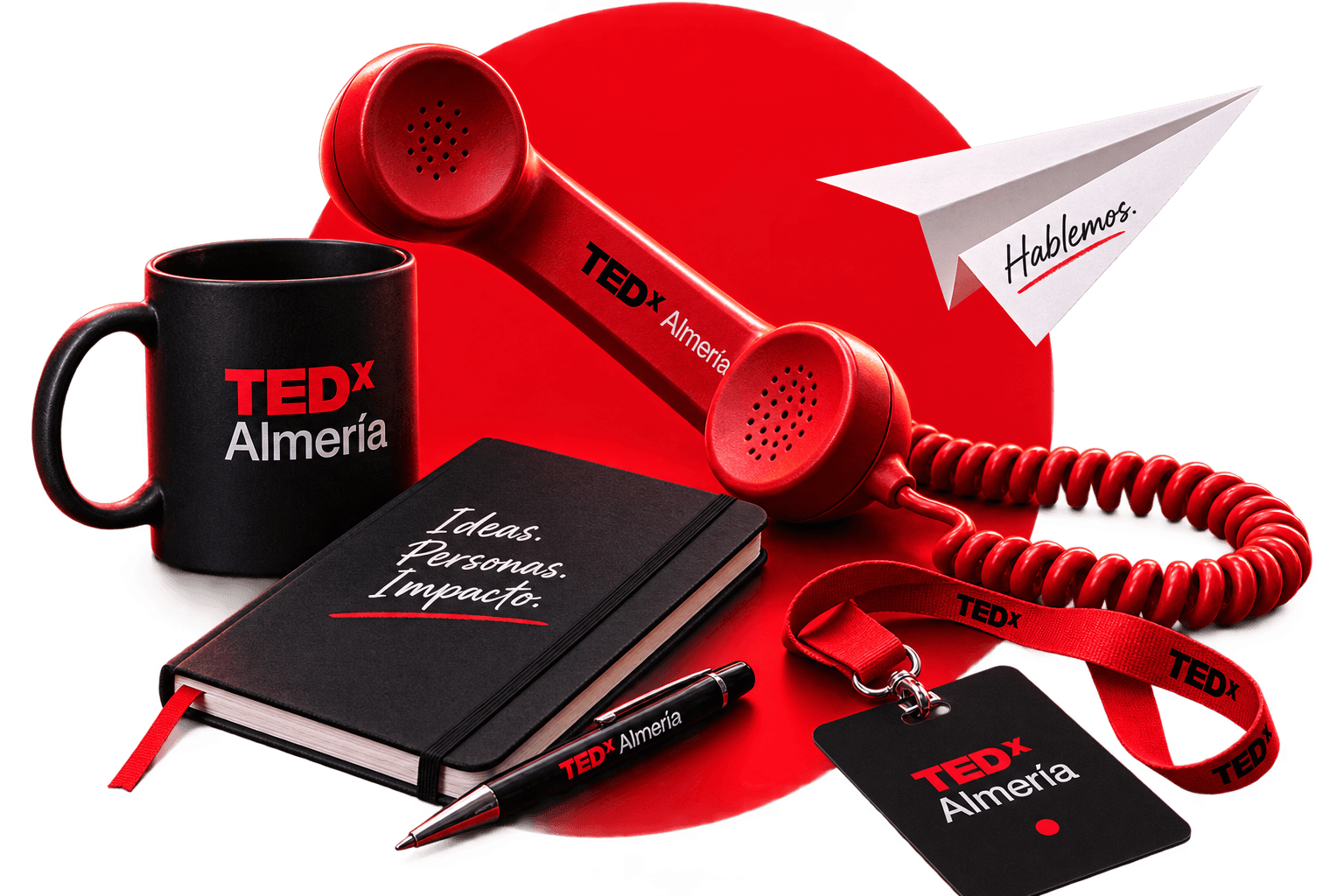 Elementos de contacto de TEDxAlmería