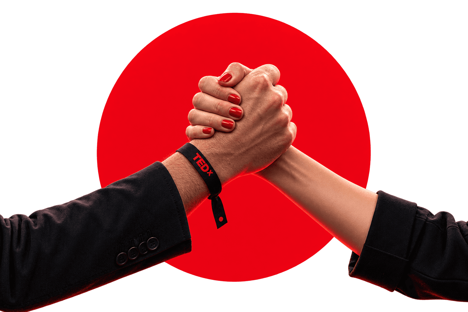 Dos personas estrechando sus manos como símbolo de colaboración